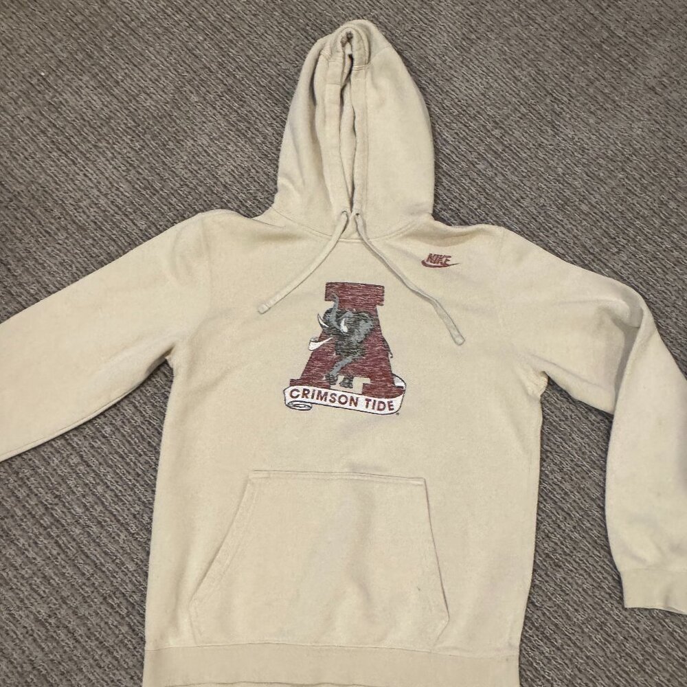 Alabama Crimson Tide Nike Hooded Sweatshirt - Adult Small